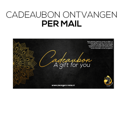 cadeaukaart per mail zwanger en relax